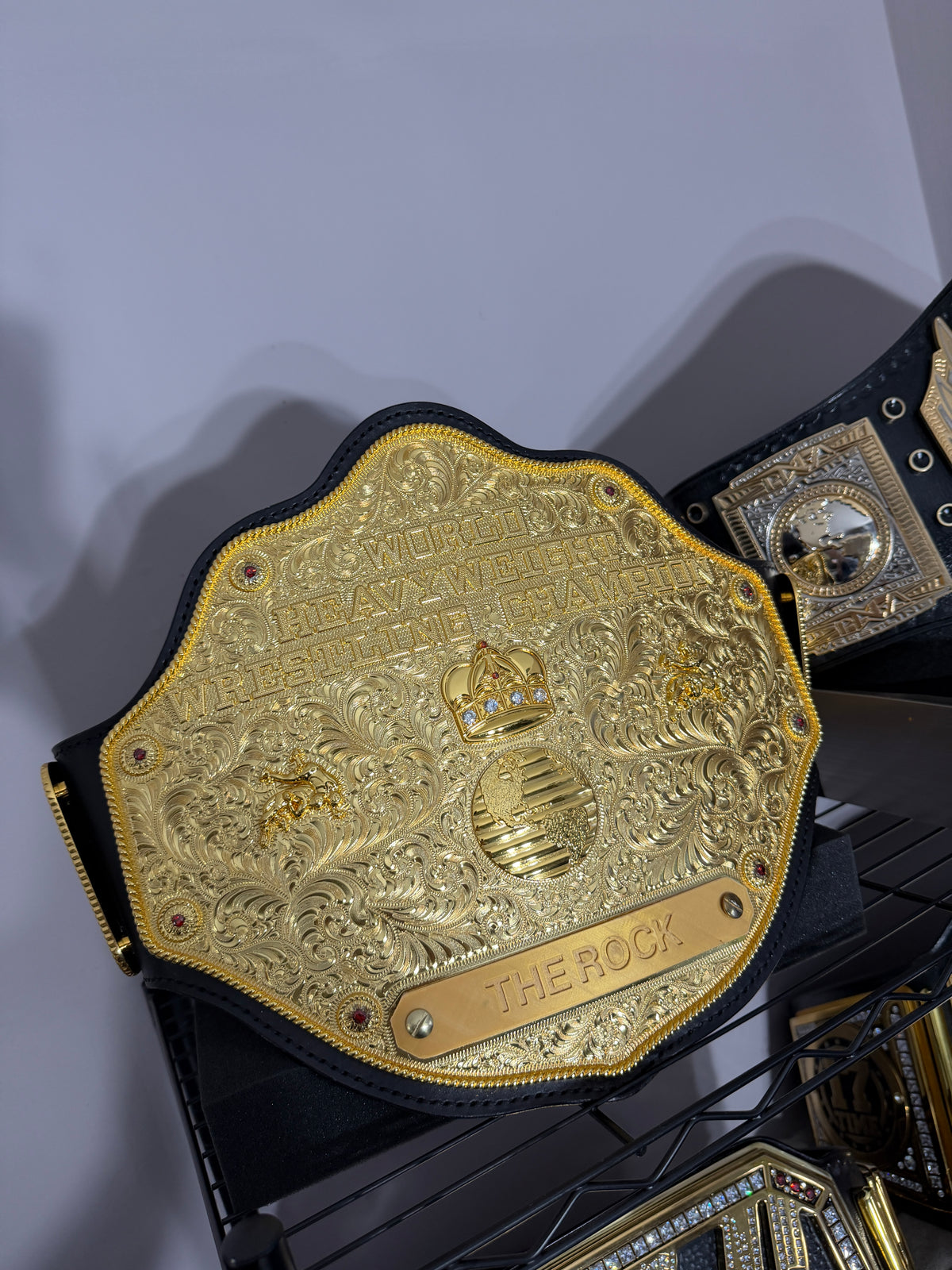 3D Printed Big Gold Nameplate