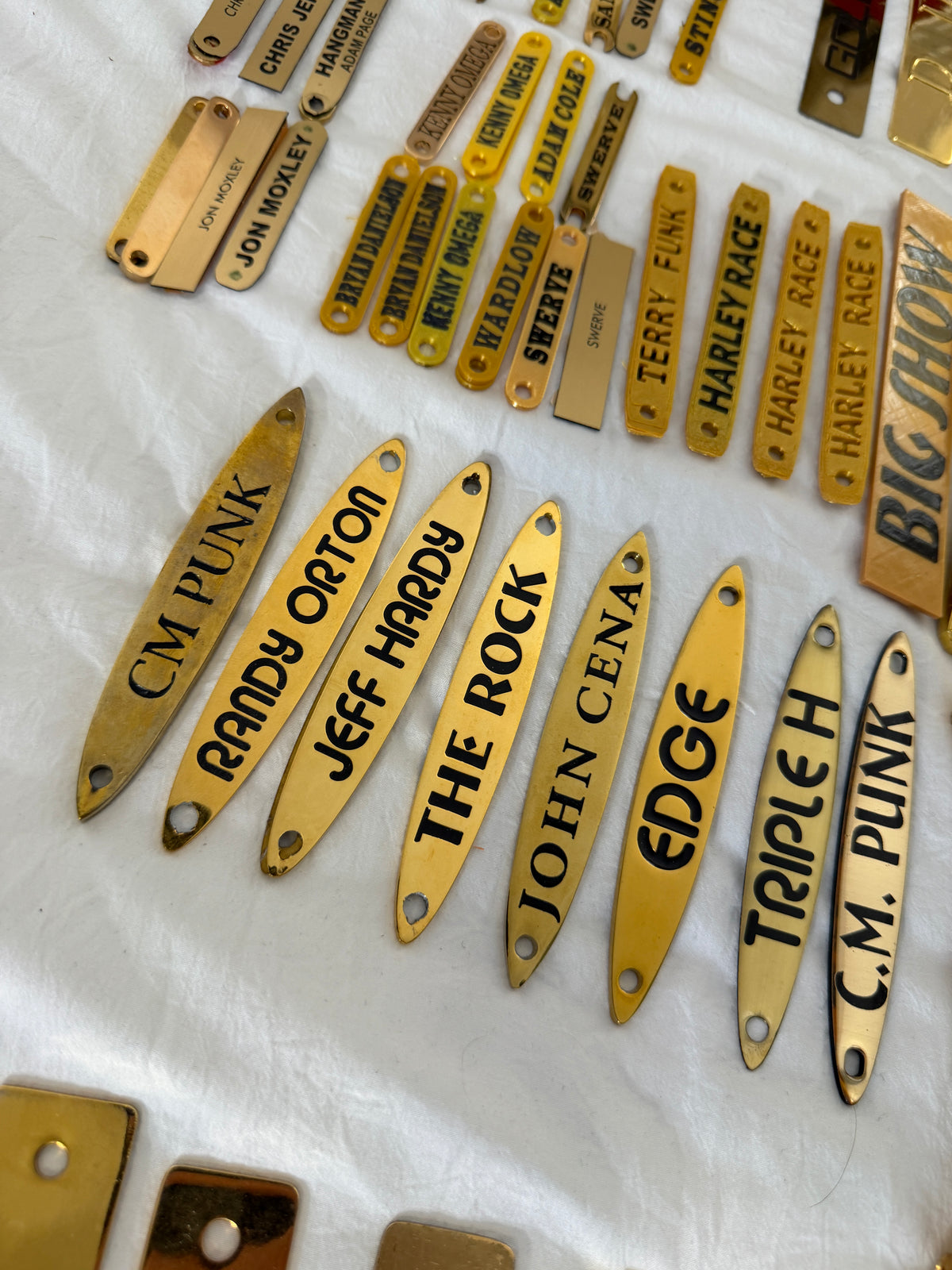 Engraved Spinner Name Plate